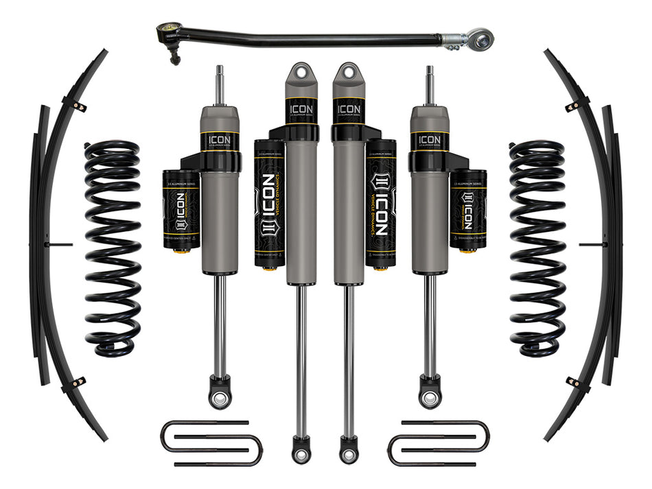 ICON 2020-2022 Ford F-250/F-350 Super Duty 4WD Diesel 2.5" Lift Stage 3 Suspension System W/ Expansion Packs