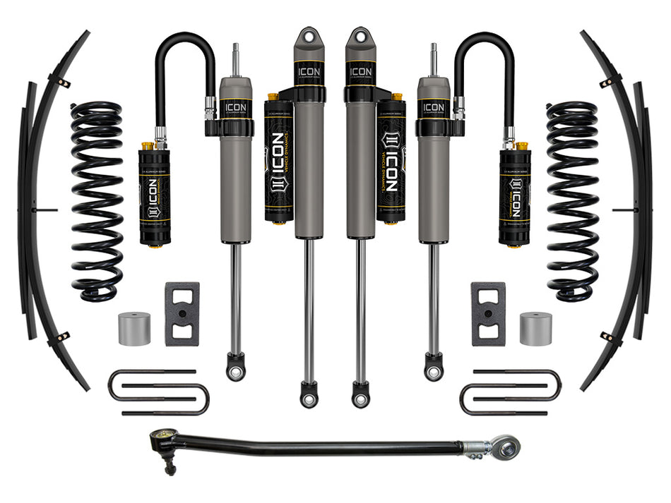 ICON 2023 Ford F-250/F-350 Super Duty 4WD Diesel 2.5" Lift Stage 4 Suspension System W/ Expansion Packs
