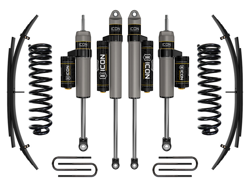 ICON 2011-2016 Ford F-250/F-350 Super Duty 4WD Diesel 2.5" Lift Stage 3 Suspension System W/ Expansion Packs