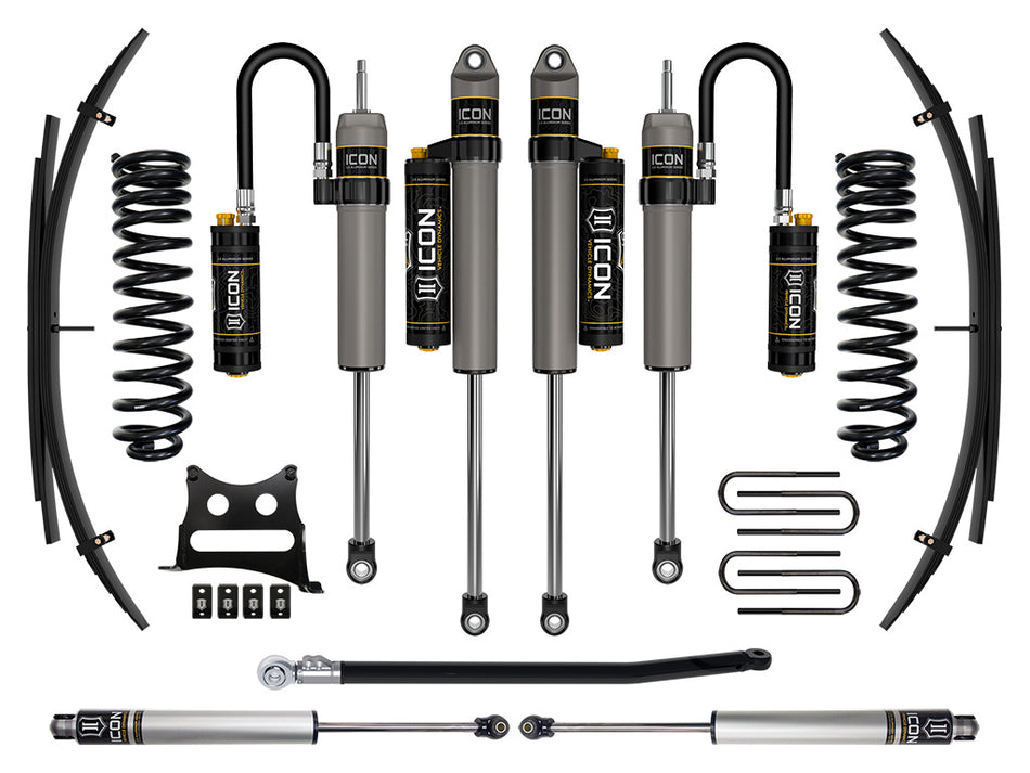 ICON 2011-2016 Ford F-250/F-350 Super Duty 4WD Diesel 2.5" Lift Stage 5 Suspension System W/ Expansion Packs