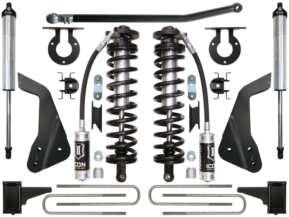 08-10 FORD F-250/F-350 4-5.5" STAGE 2 COILOVER CONVERSION SYSTEM