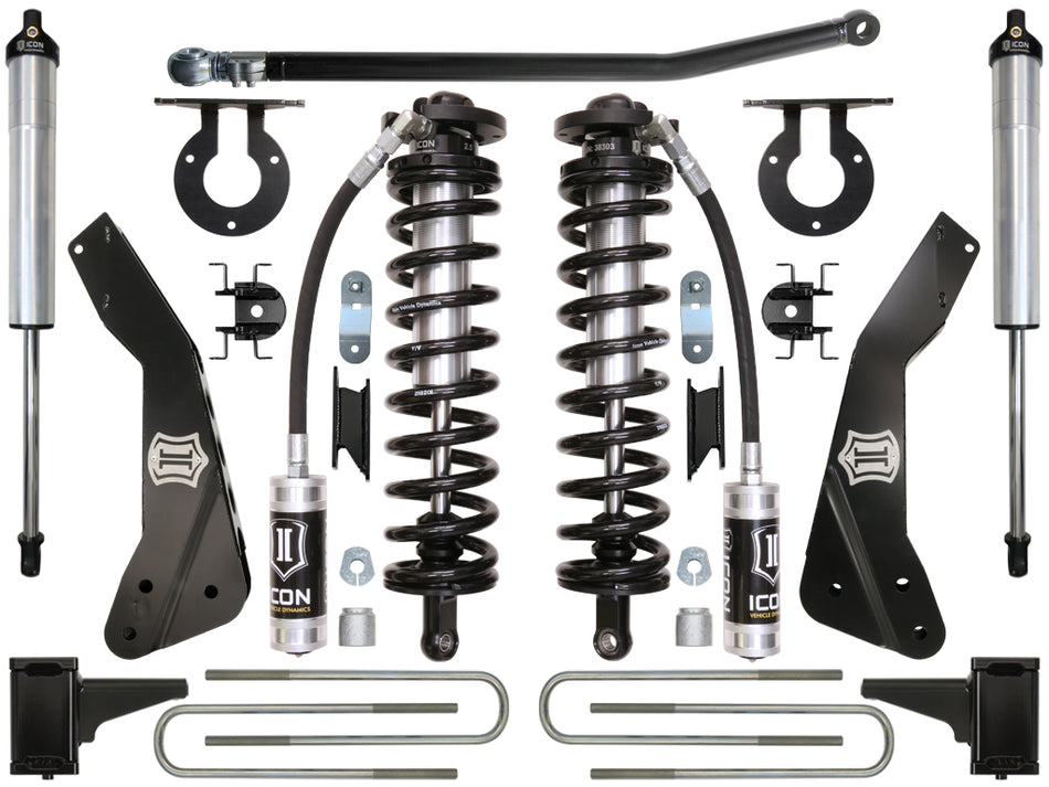 11-16 FORD F-250/F-350 4-5.5" STAGE 2 COILOVER CONVERSION SYSTEM