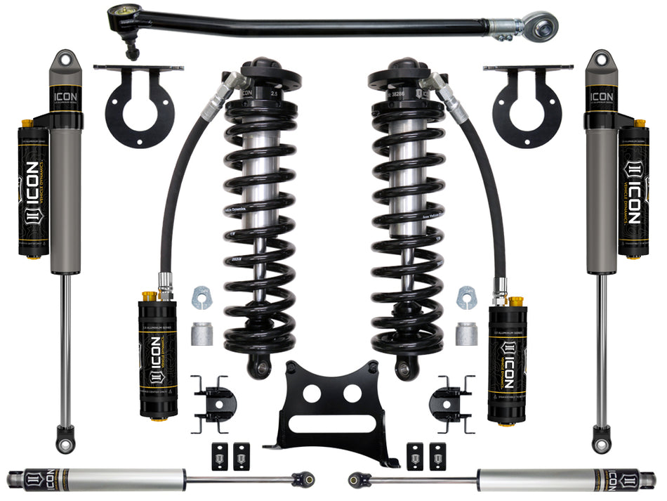 ICON 2017-2022 Ford F250/F350 2.5-3" Lift Stage 4 Coilover Conversion System