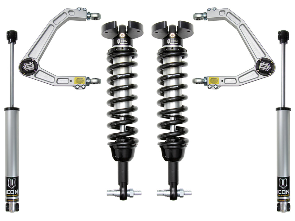 ICON 2019-2023 GM 1500 1.5-3.5" Lift Stage 2 Suspension System Billet UCA