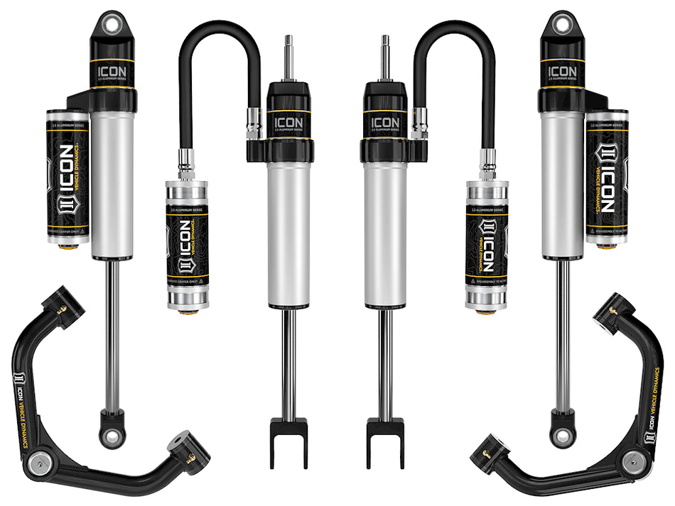 20-UP GM 2500HD/3500 0-2" STAGE 2 SUSPENSION SYSTEM (TUBULAR)