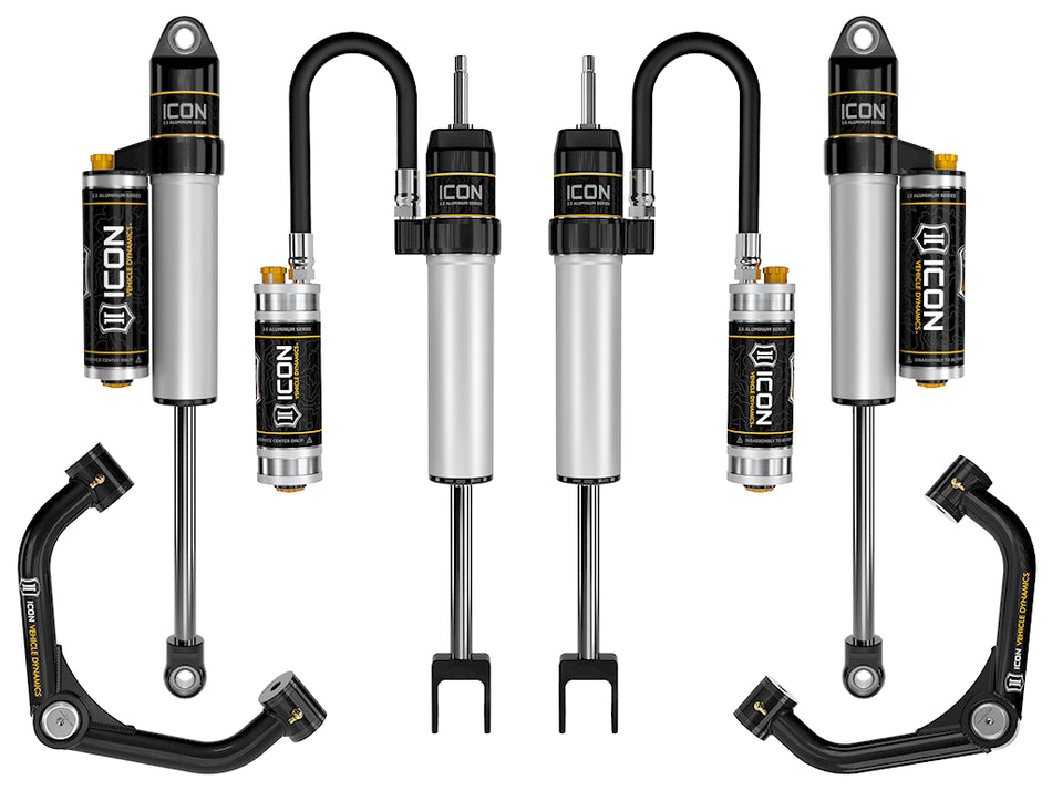 20-UP GM 2500HD/3500 0-2" STAGE 3 SUSPENSION SYSTEM (TUBULAR)