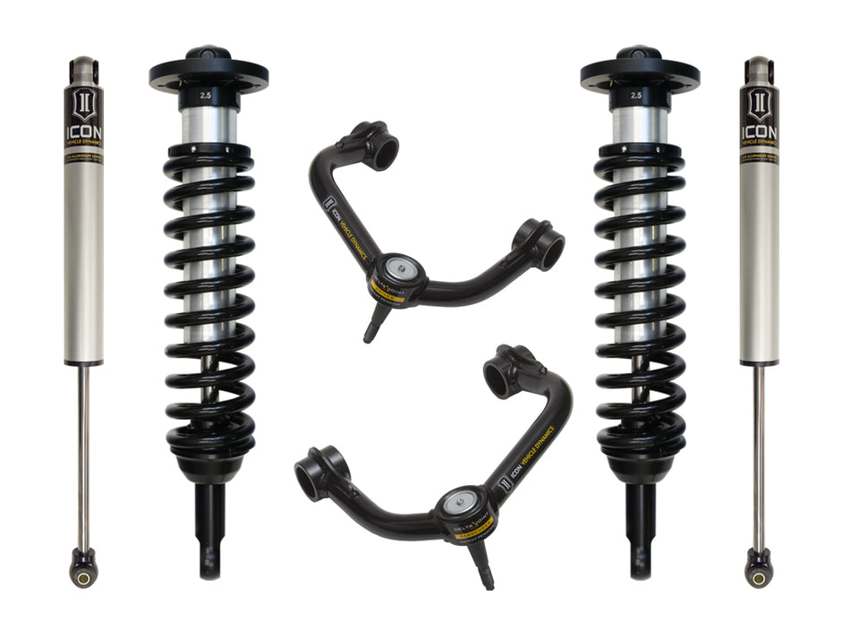 09-13 FORD F150 4WD 0-2.63" STAGE 2 SUSPENSION SYSTEM W TUBULAR UCA