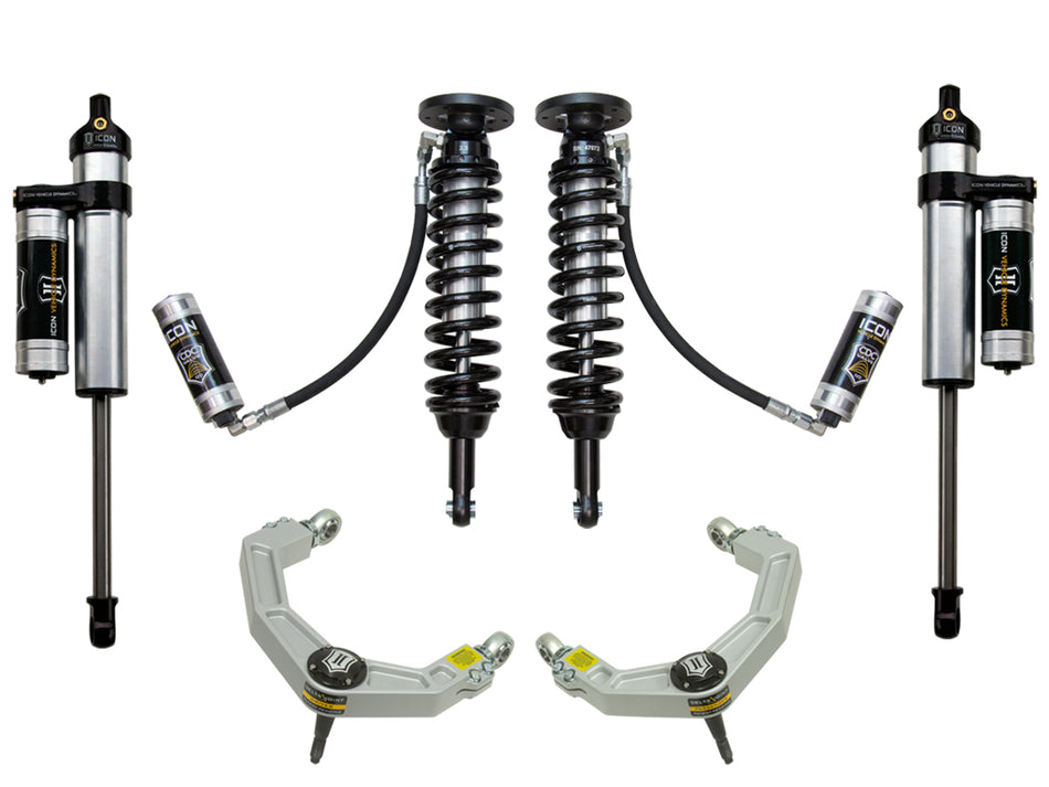 09-13 FORD F150 2WD 1.75-2.63" STAGE 4 SUSPENSION SYSTEM W BILLET UCA