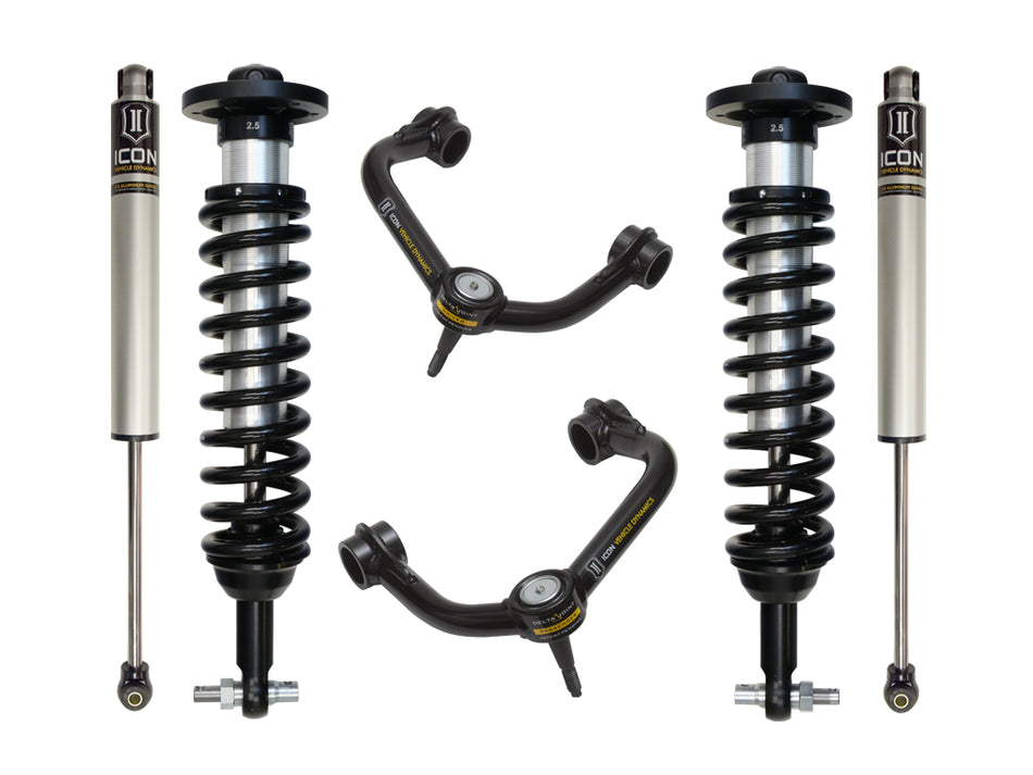 2014 FORD F150 4WD 0-2.63" STAGE 2 SUSPENSION SYSTEM W TUBULAR UCA
