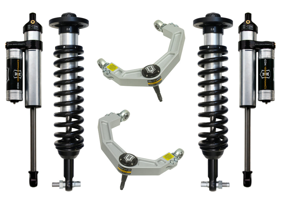 2014 FORD F150 4WD 0-2.63" STAGE 3 SUSPENSION SYSTEM W BILLET UCA