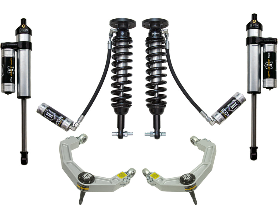 2014 FORD F150 4WD 1.75-2.63" STAGE 4 SUSPENSION SYSTEM W BILLET UCA