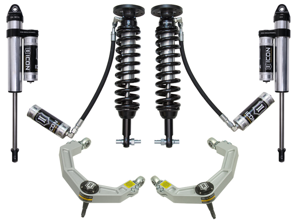 2015-2020 FORD F150 4WD 2-2.63" STAGE 4 SUSPENSION SYSTEM W BILLET UCA
