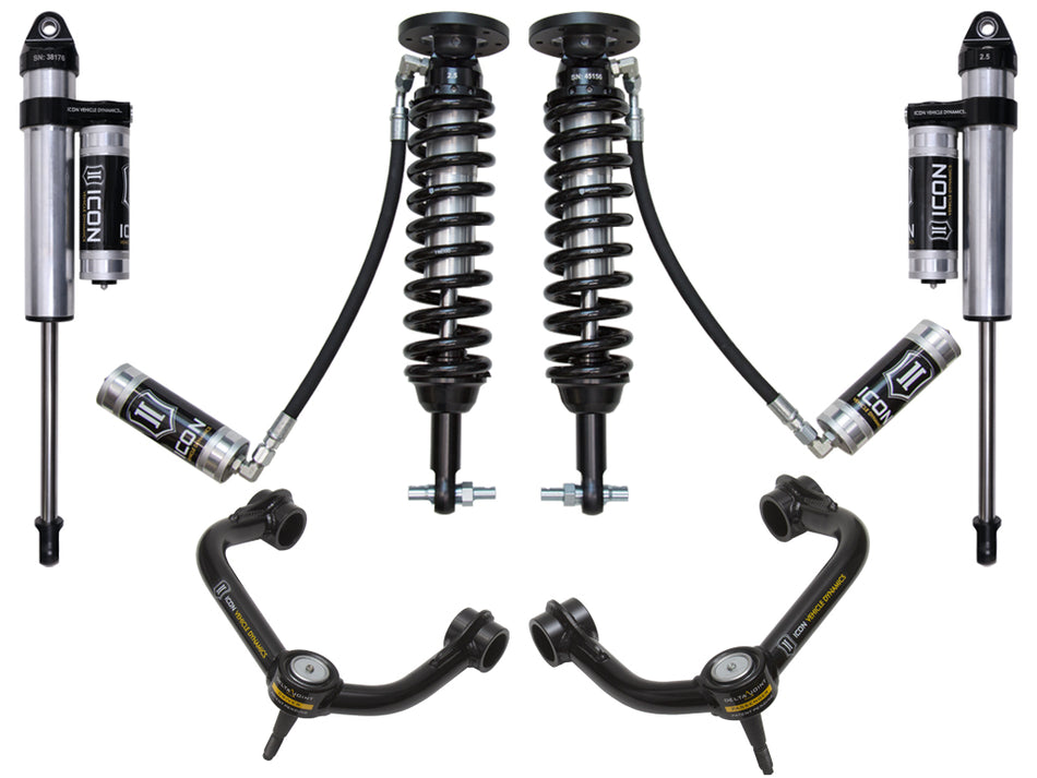 2015-2020 FORD F150 2WD 1.75-3" STAGE 4 SUSPENSION SYSTEM W TUBULAR UCA