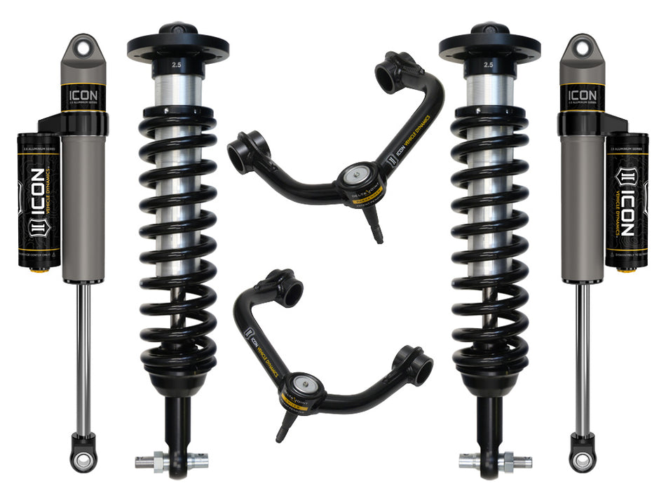 ICON 21-22 Ford F150 2WD 0-3" Lift Stage 3 Suspension System Tubular UCA