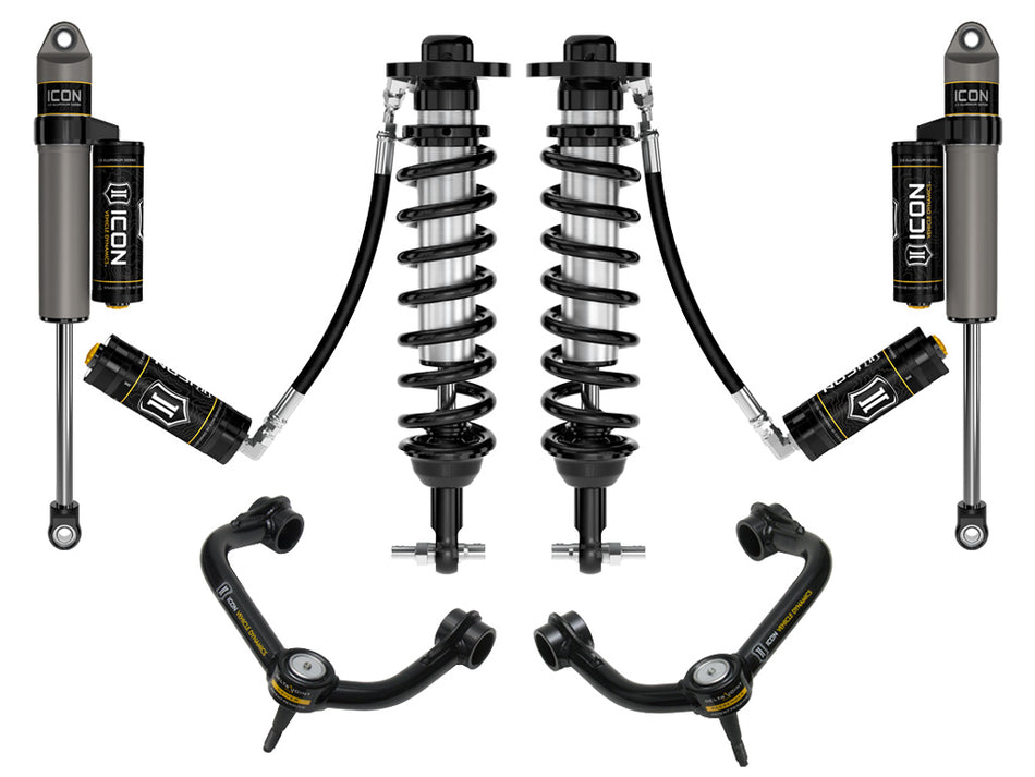 ICON 21-23 Ford F150 2WD 0-3" Lift Stage 4 Suspension System Tubular UCA