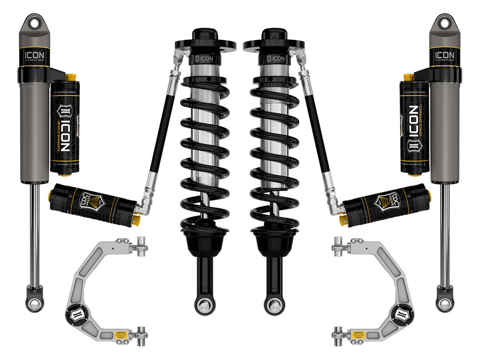 ICON 2021-2023 Ford F-150 4WD 2.75-3.5" Lift Stage 4 Suspension System Billet UCA