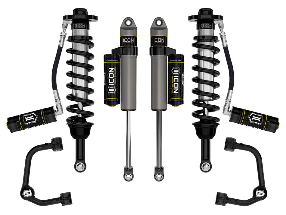 ICON 2021-2023 Ford F-150 Tremor 2.5-3" Lift Stage 3 Suspension System Tubular UCA