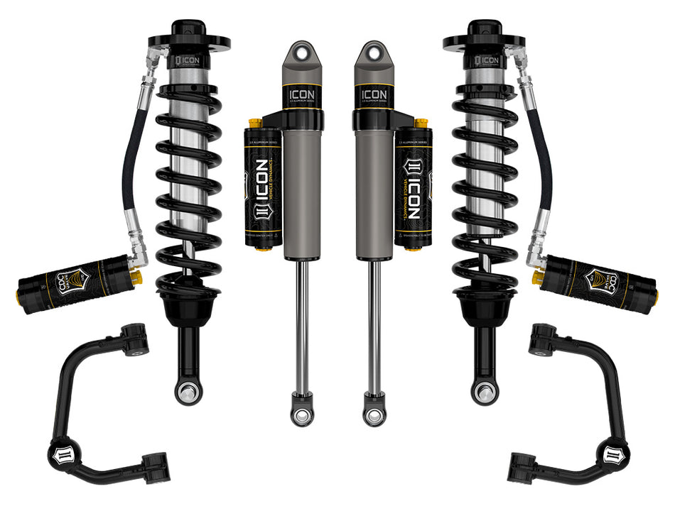 ICON 2021-2023 Ford F-150 Tremor 2.5-3" Lift Stage 4 Suspension System Tubular UCA