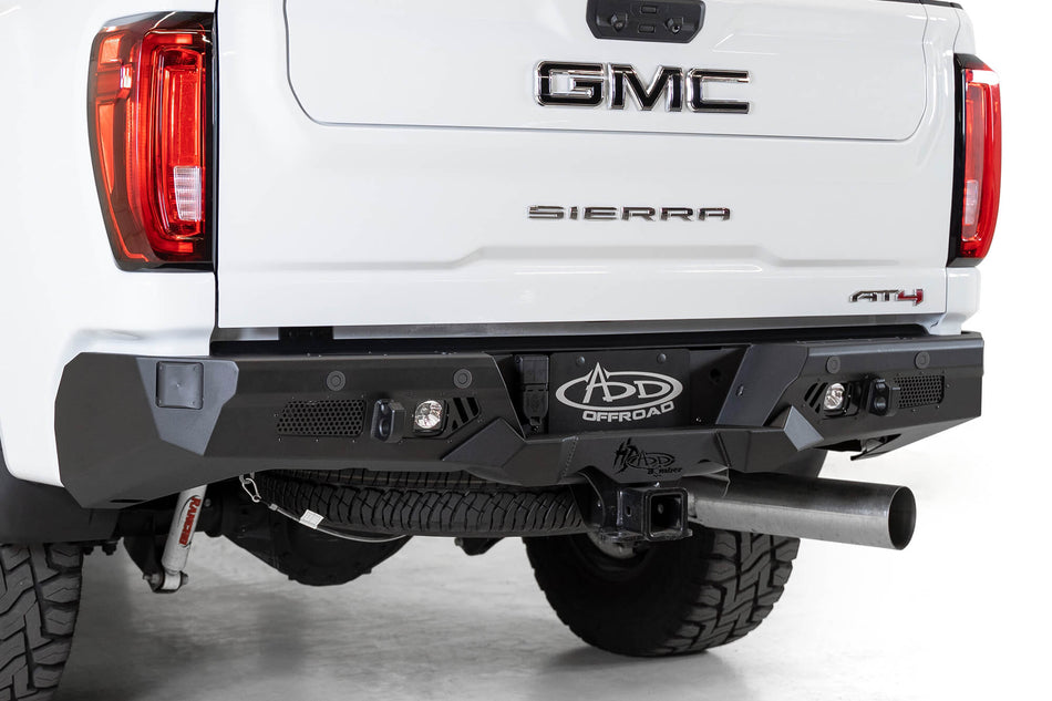 2020-2023 GMC/CHEVY 2500 BOMBER HD REAR BUMPER W/ BLIND SPOT