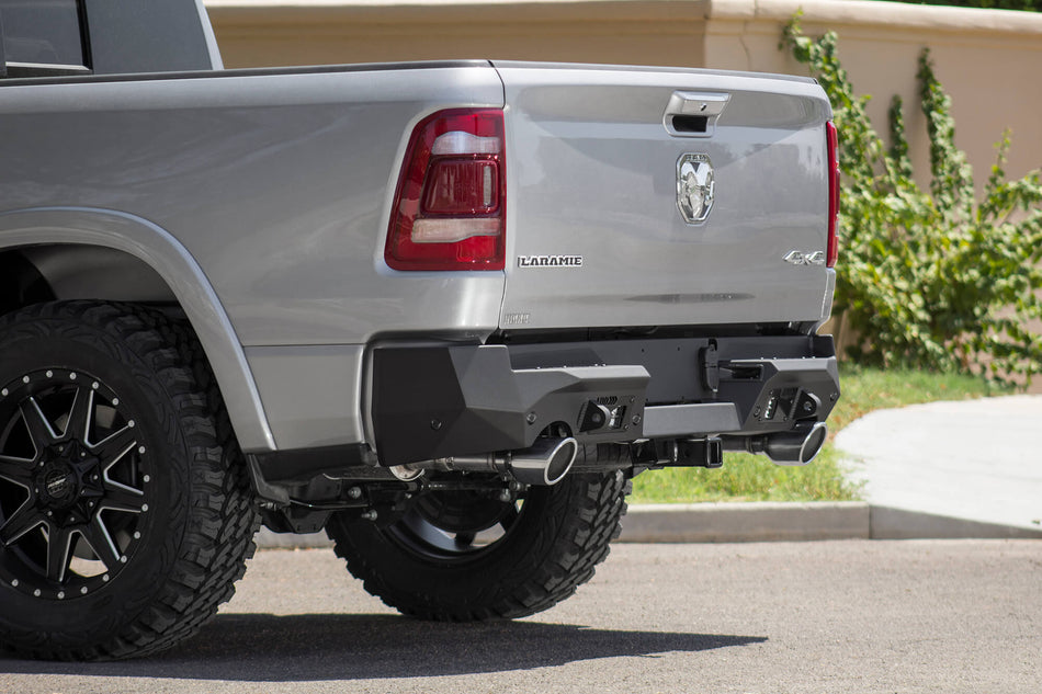 2019-2023 RAM 1500 STEALTH FIGHTER REAR BUMPER WITH 6 BACKUP SENSORS