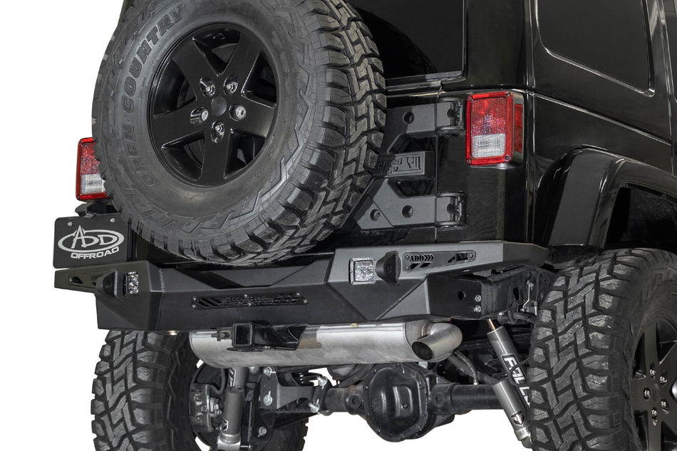 2007-2018 JEEP WRANGLER JK STEALTH FIGHTER REAR BUMPER | HERITAGE