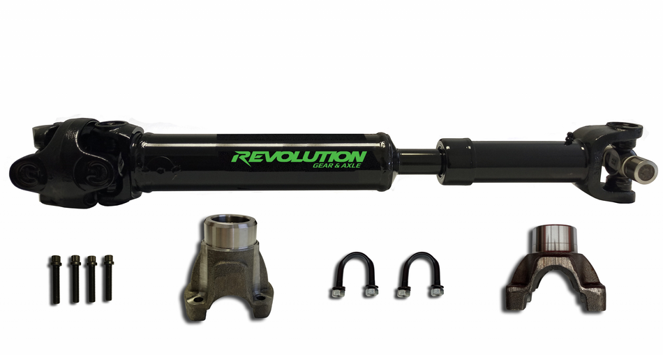 JL Rear 1310 CV Driveshaft Sport 2 Door M200 Rear Diff with Pinion Yoke Revolution Gear and Axle