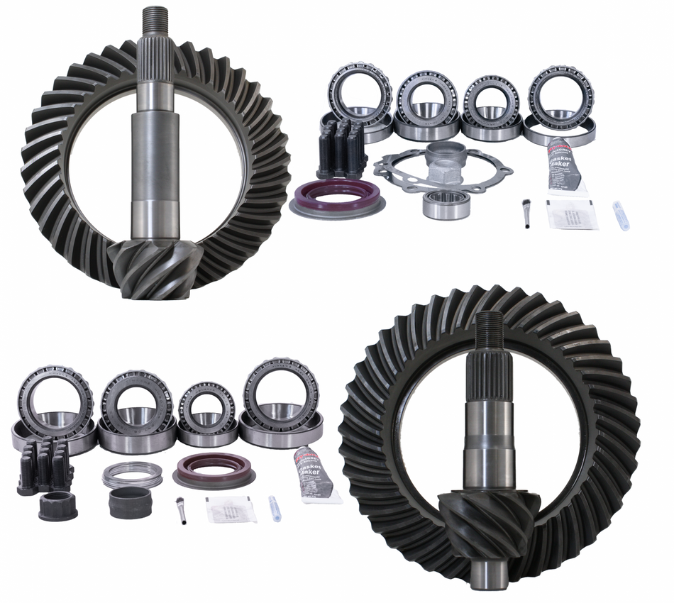 4.88 Ratio Gear Package (GM 10.5 14-Bolt Thick 99-Present - D60 Std Rotation) with Koyo Master Kits Revolution Gear and Axle