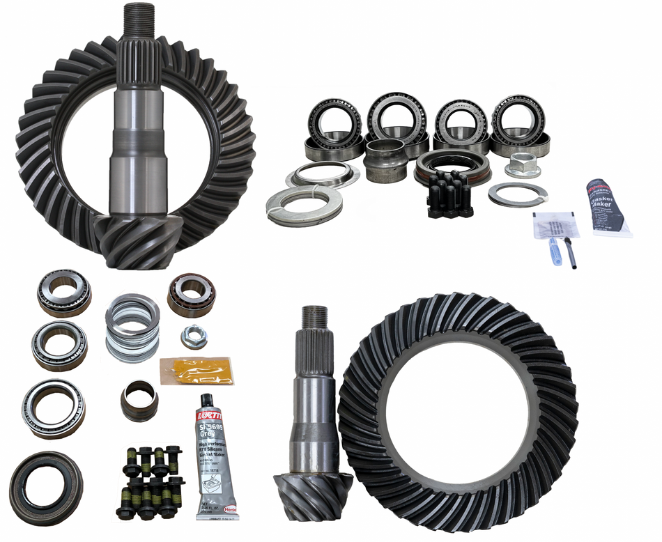 JL Non-Rubicon D35/D30R 4.56 Ratio Gear Package (200MM-186MM) Revolution Gear