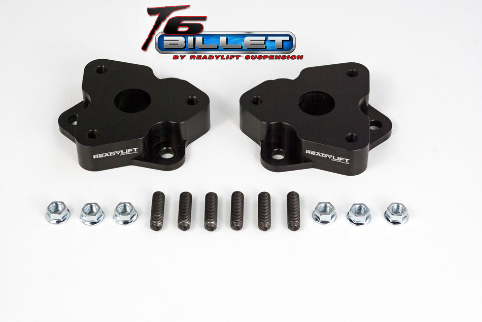 ReadyLIFT 2006-18 DODGE-RAM 1500 2'' Leveling Kit T6 Billet Black