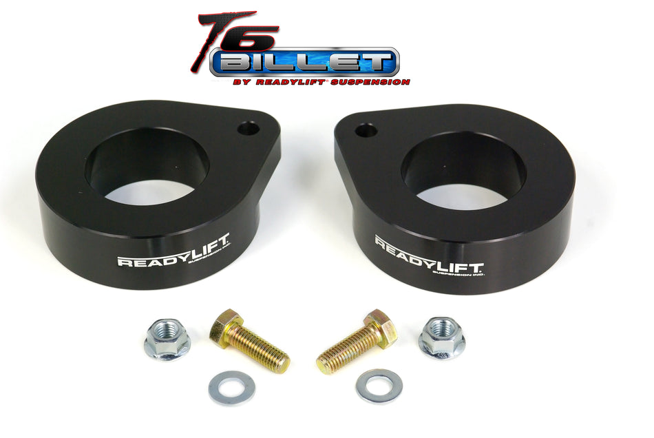 ReadyLIFT 2007-17 JEEP JK 1.5'' Coil Spring Spacer Leveling Kit T6 Billet Black
