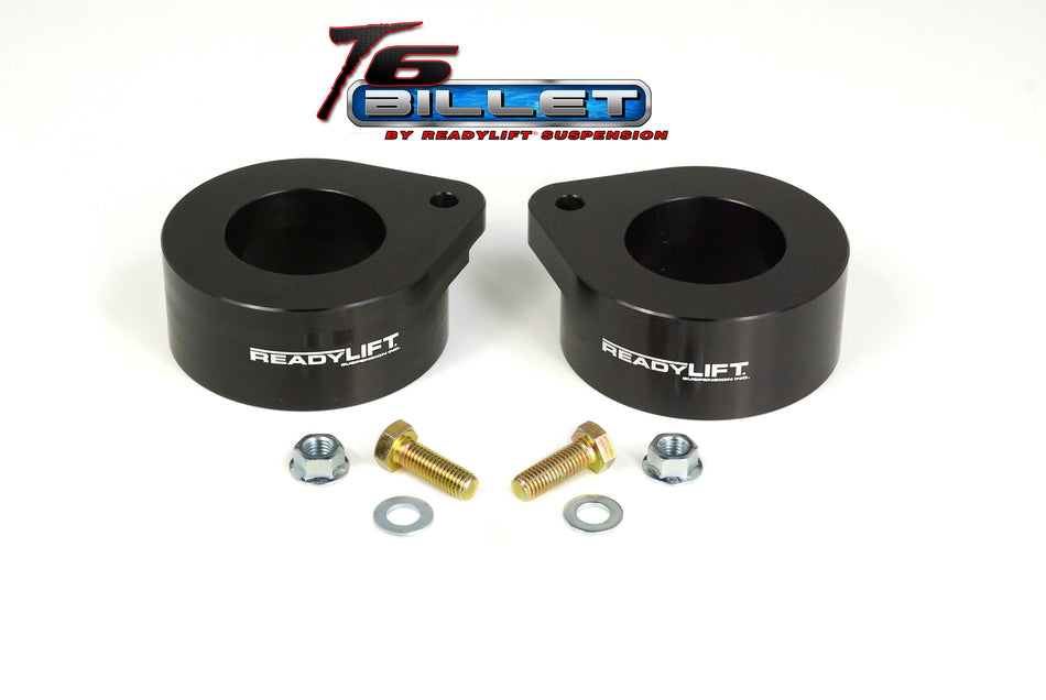 ReadyLIFT 2007-17 JEEP JK 2'' Coil Spring Spacer Leveling Kit T6 Billet Black