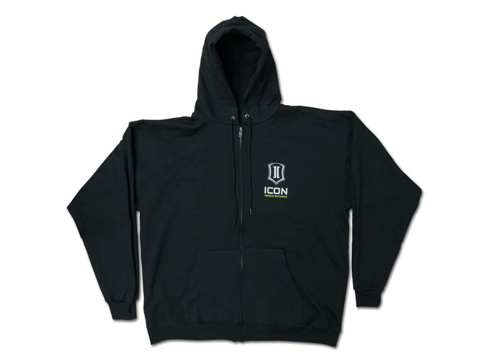 ICON STANDARD HOODY BLACK - LARGE