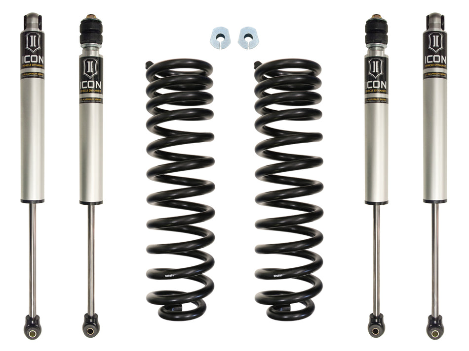 ICON 2005-2016 Ford F-250/F-350 Super Duty 4WD Diesel 2.5" Lift Stage 1 Suspension System