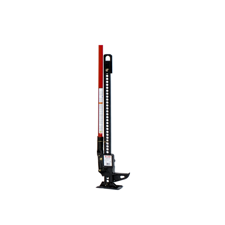 36 In Cast & Steel Model. 7000 Lb. Capacity. Black Jack With A Red Handle.